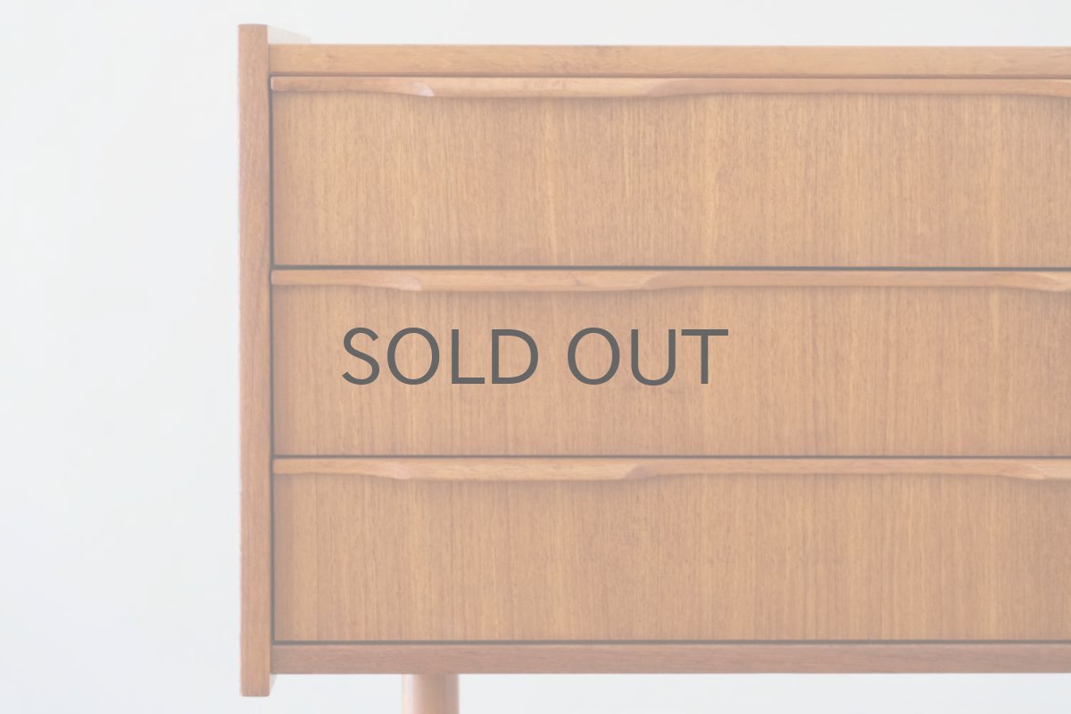 画像9: 北欧ビンテージ家具/デンマーク製/チェスト/チーク/3段  (9)