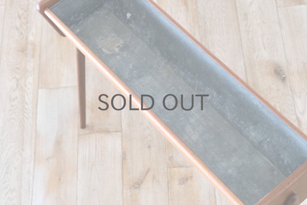 画像7: ビンテージ北欧家具/デンマーク製/フラワープランター/フラワースタンド/チーク&アフロモシア (7)