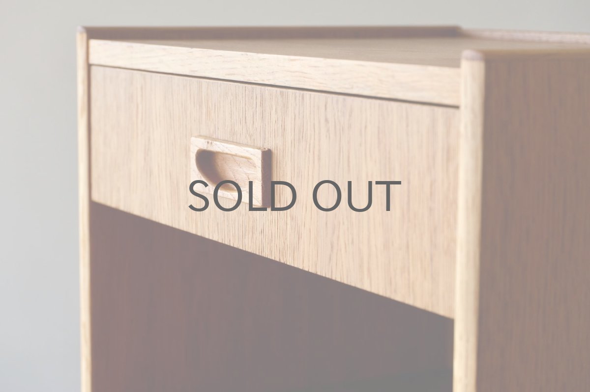 画像7: 北欧ビンテージ家具/デンマーク製/ベッドサイドチェスト/オーク (7)