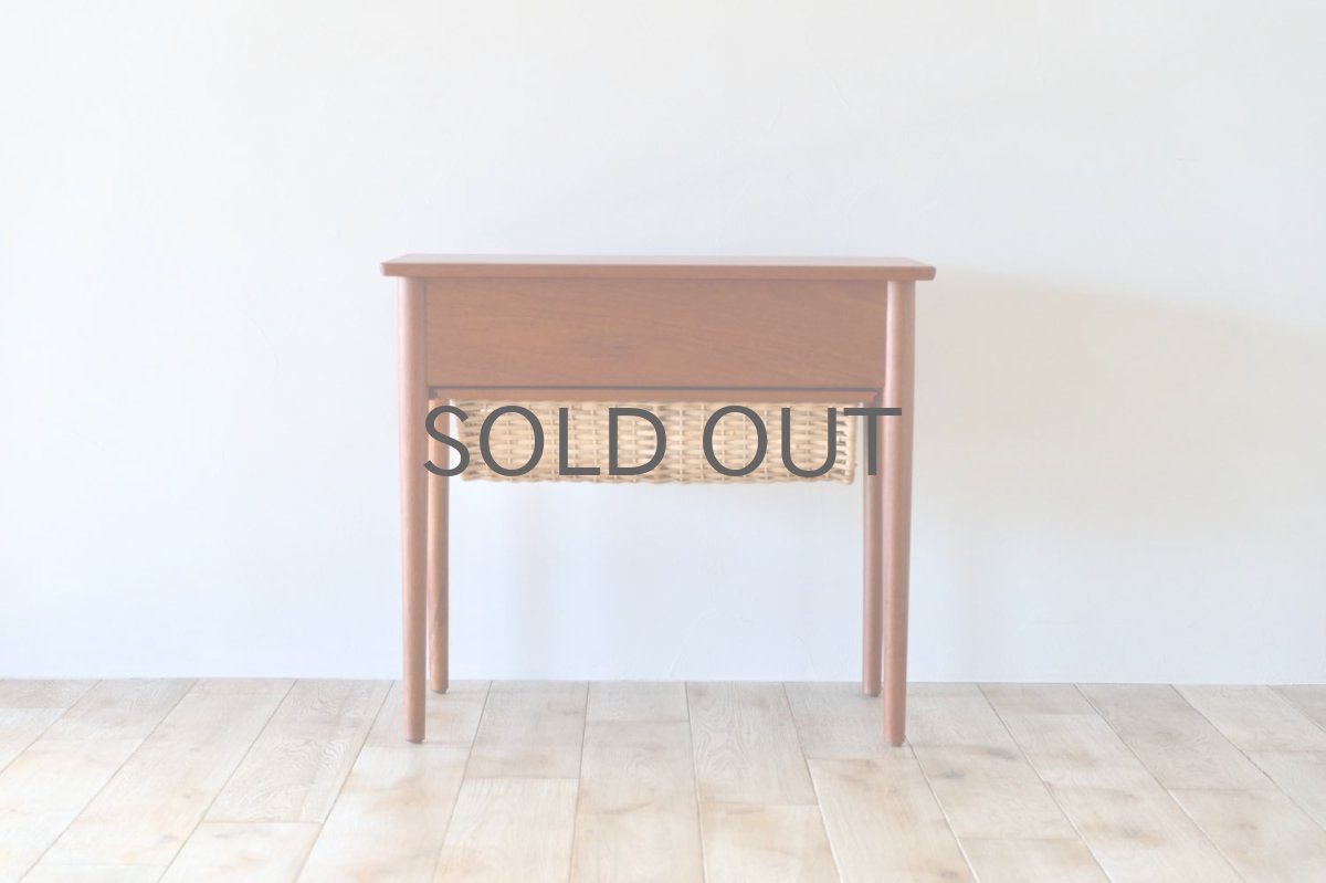 画像3: ビンテージ北欧家具/デンマーク/ソーイングキャビネット/ソーイングテーブル/チーク (3)