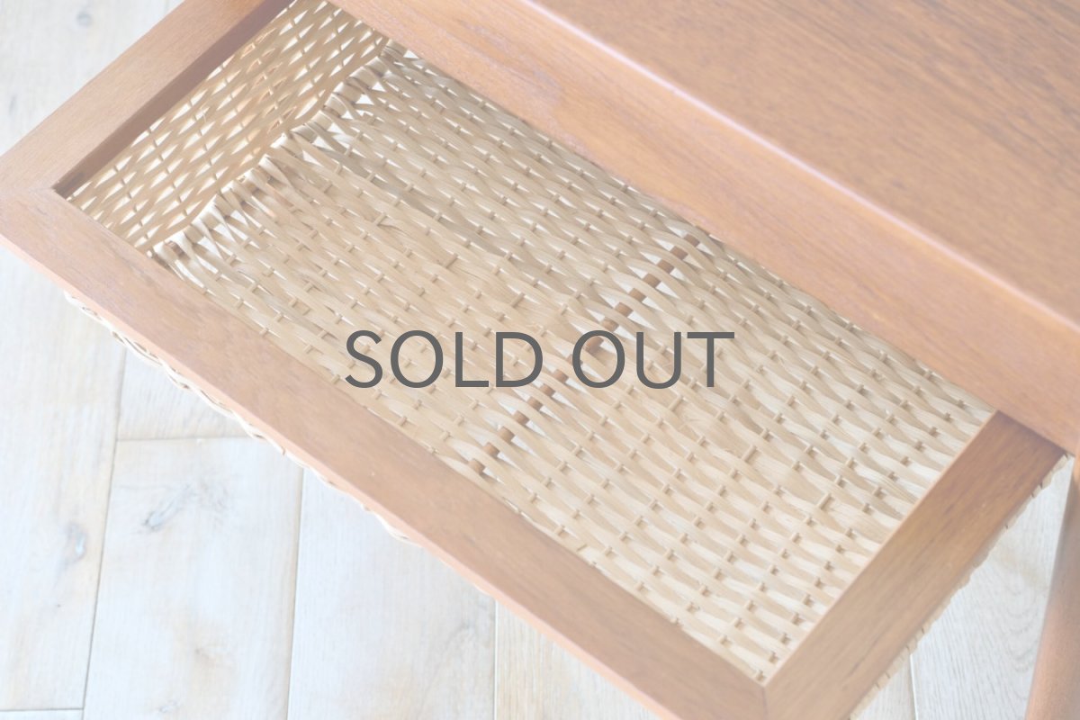 画像13: ビンテージ北欧家具/デンマーク/ソーイングキャビネット/ソーイングテーブル/チーク (13)