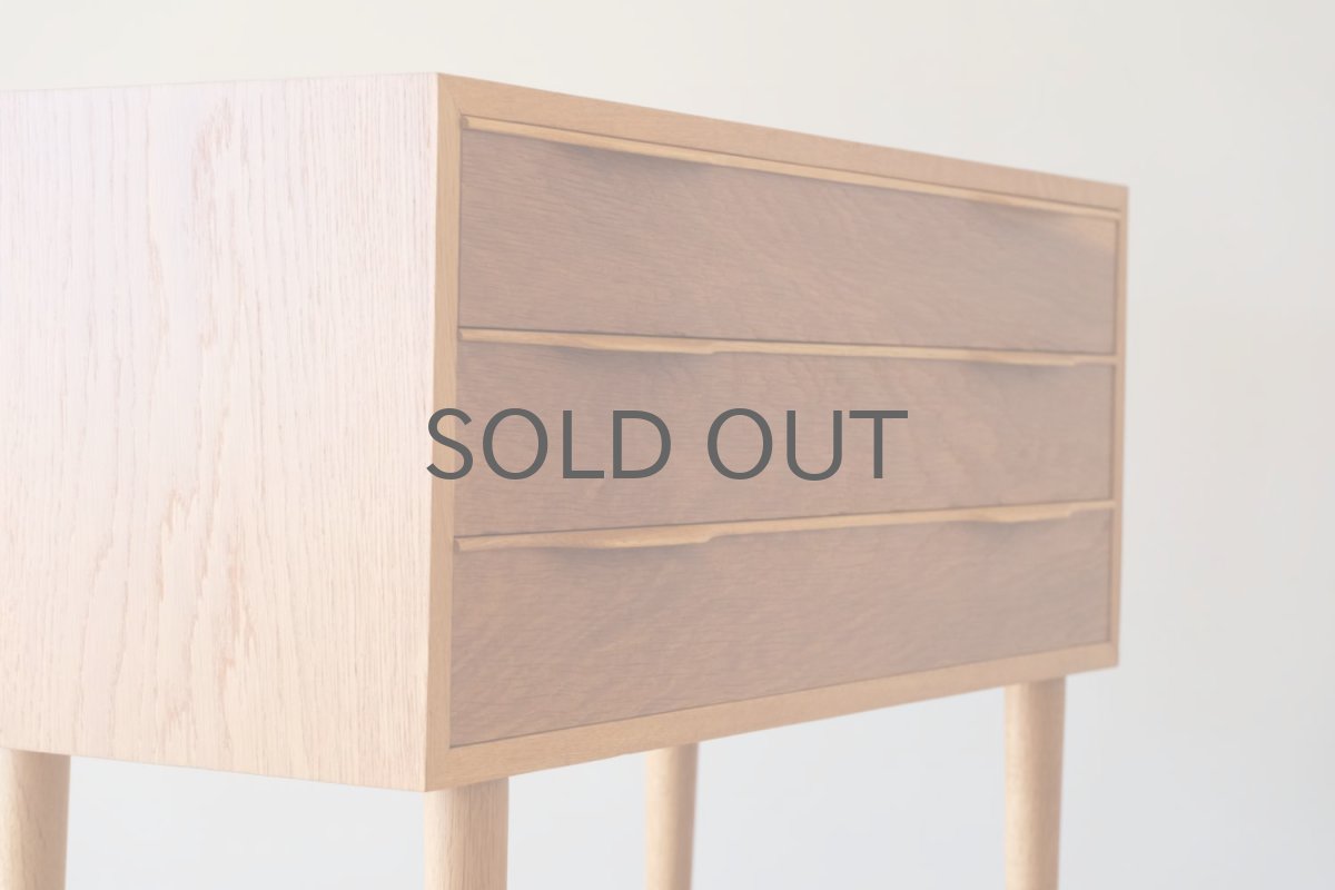 画像3: 北欧ビンテージ家具/デンマーク製/チェスト/オーク/3段  (3)