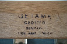 画像8: ビンテージ北欧家具/Hans j Wegner/ハンス J ウェグナー/ゲタマ/GE290/オーク/クッションはお好きなカラーで張替え代込 (8)