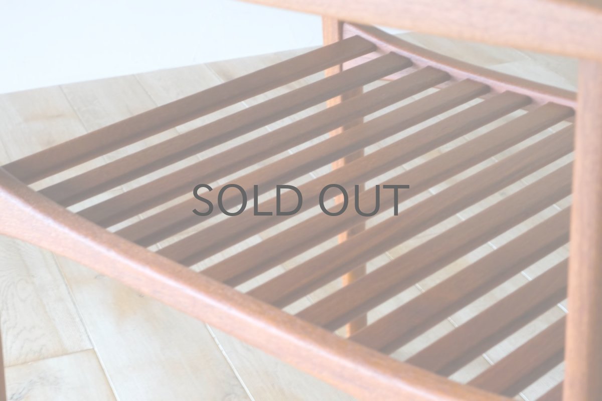 画像6: 北欧ビンテージ家具/デンマーク製/Tove & Edvard Kindt - Larsen/サイドテーブル/チーク (6)