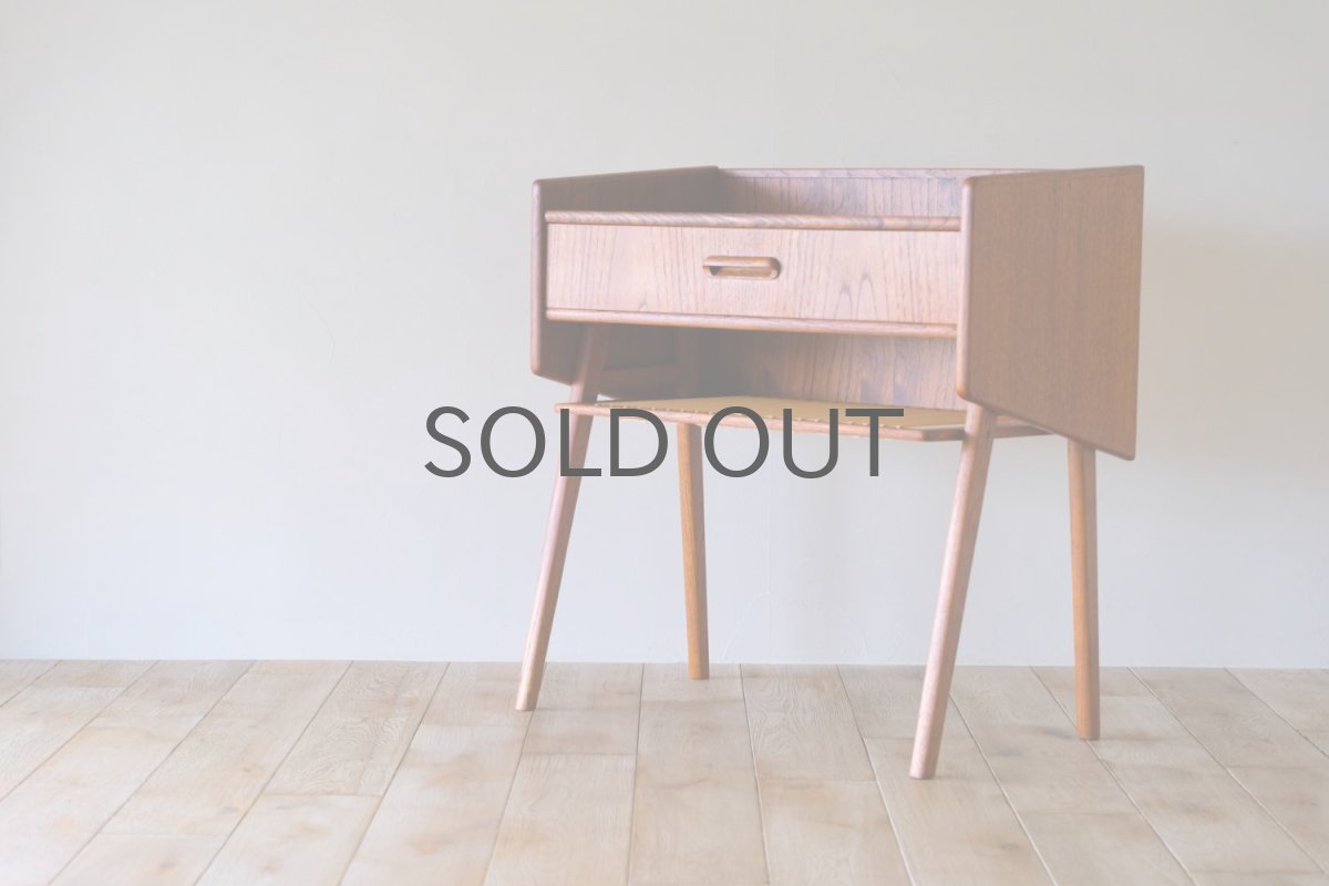 画像3: 北欧ビンテージ家具/デンマーク製/チェスト/チーク1段  (3)