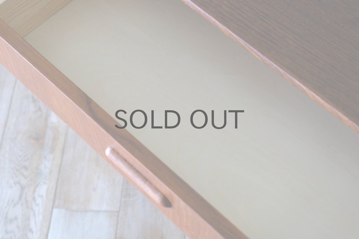 画像7: 北欧ビンテージ家具/デンマーク製/チェスト/チーク1段  (7)