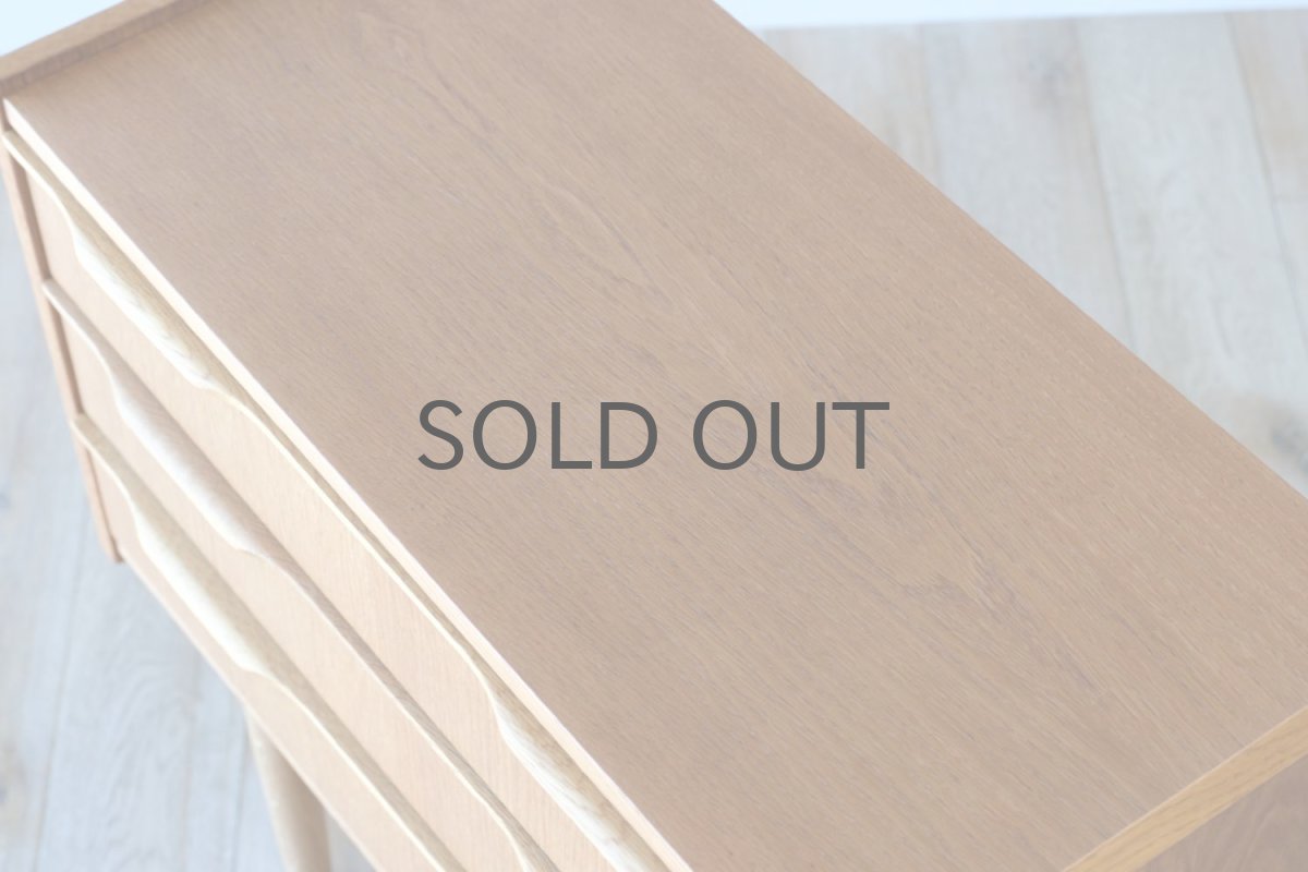 画像6: 北欧ビンテージ家具/デンマーク製/チェスト/オーク3段  (6)