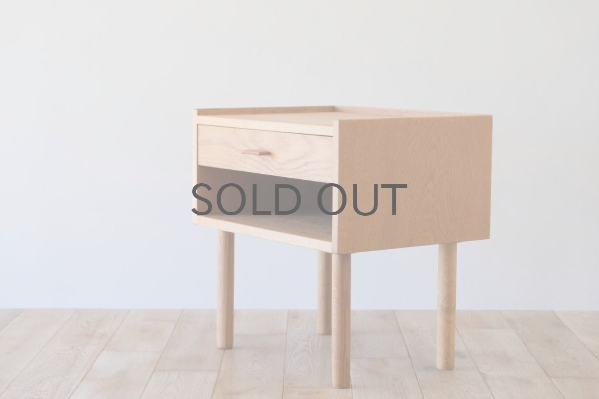 画像2: 北欧ビンテージ家具/Hans j Wegner/ハンス J ウェグナー/RY Mobler/RY430/ベッドサイドテーブル/ベッドサイドチェスト/スモールチェスト/オーク (2)
