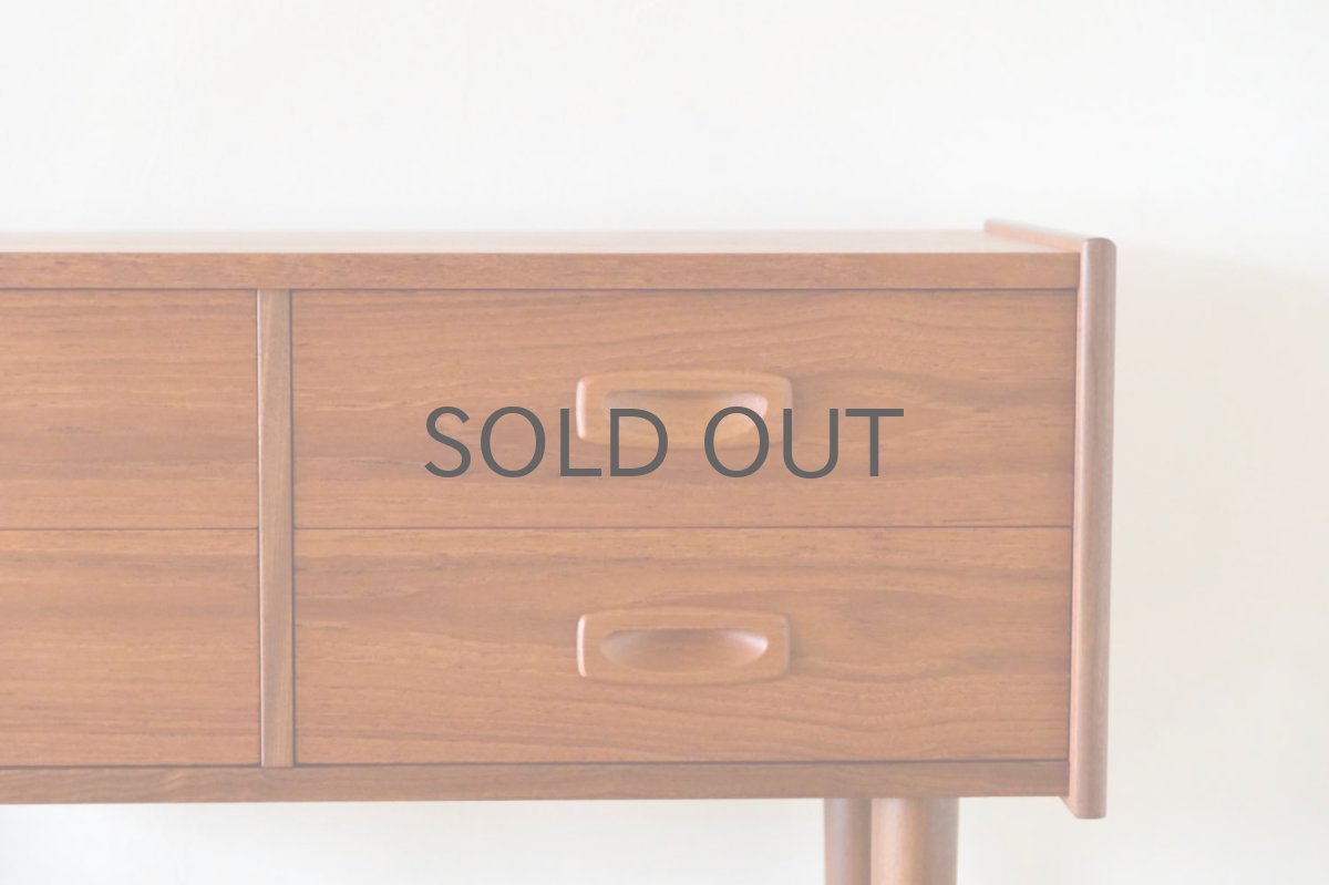 画像3: 北欧ビンテージ家具/デンマーク製/チェスト/チーク/2段/引き出し4個 (3)