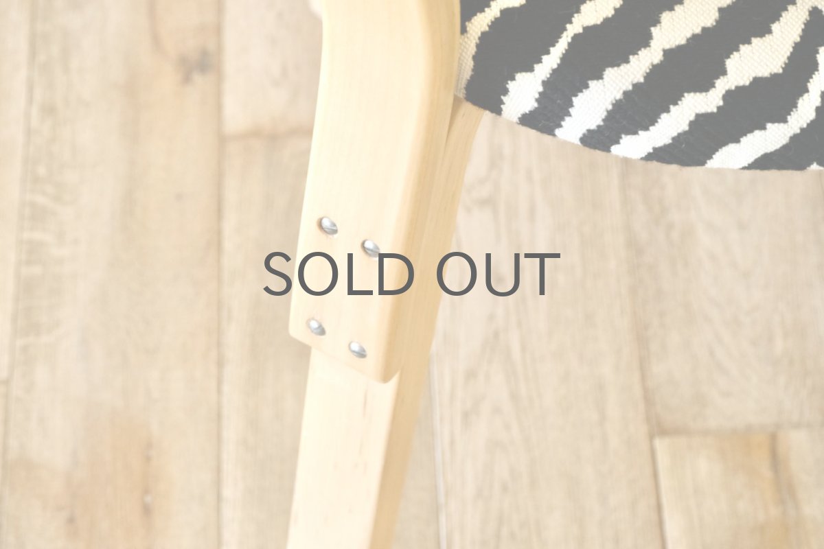 画像10: 北欧ビンテージ家具/フィンランド/artek/アルテック/Alvar Aalto/アルヴァ アアルト/チェア69/ゼブラ (10)