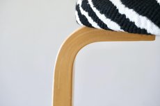 画像11: 北欧ビンテージ家具/フィンランド/artek/アルテック/Alvar Aalto/アルヴァ アアルト/チェア69/ゼブラ (11)