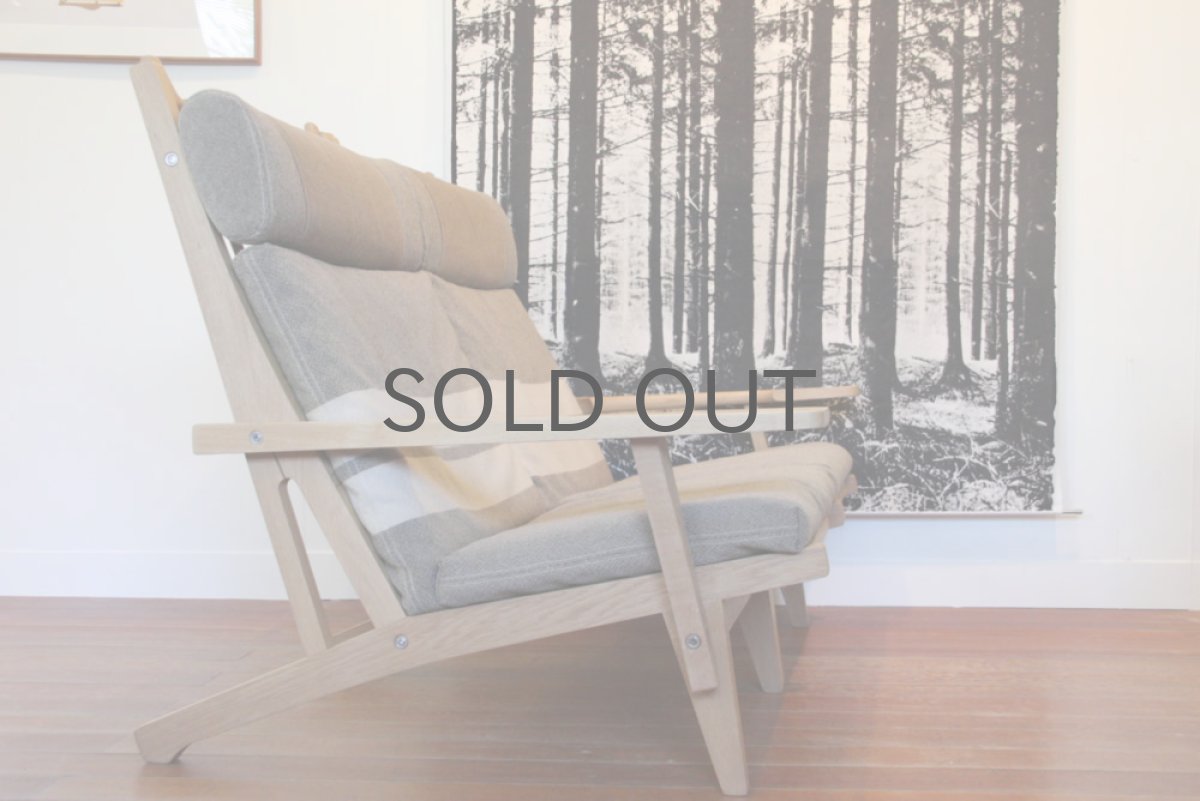 画像2: Hans j Wegner/ハンス J ウェグナー GE375 2人掛けソファー オーク (2)