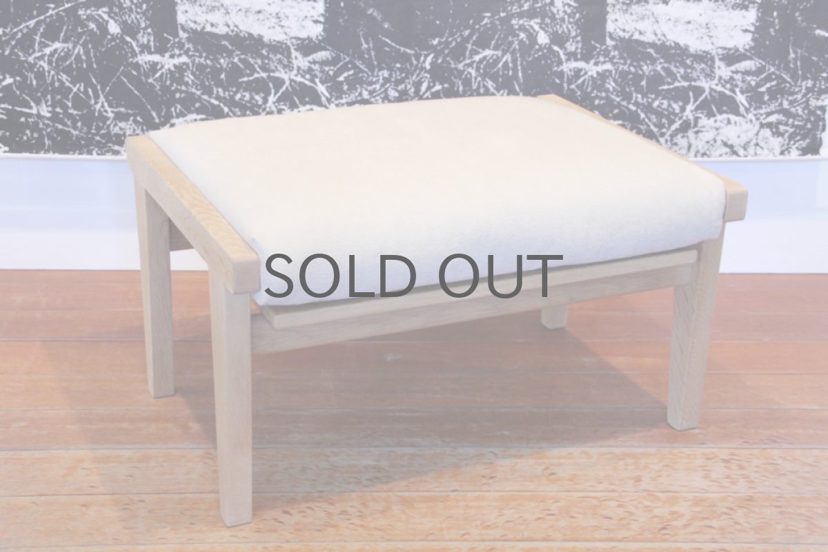 画像2: Hans j Wegner/ハンス J ウェグナー GE375 オットマン オーク (2)