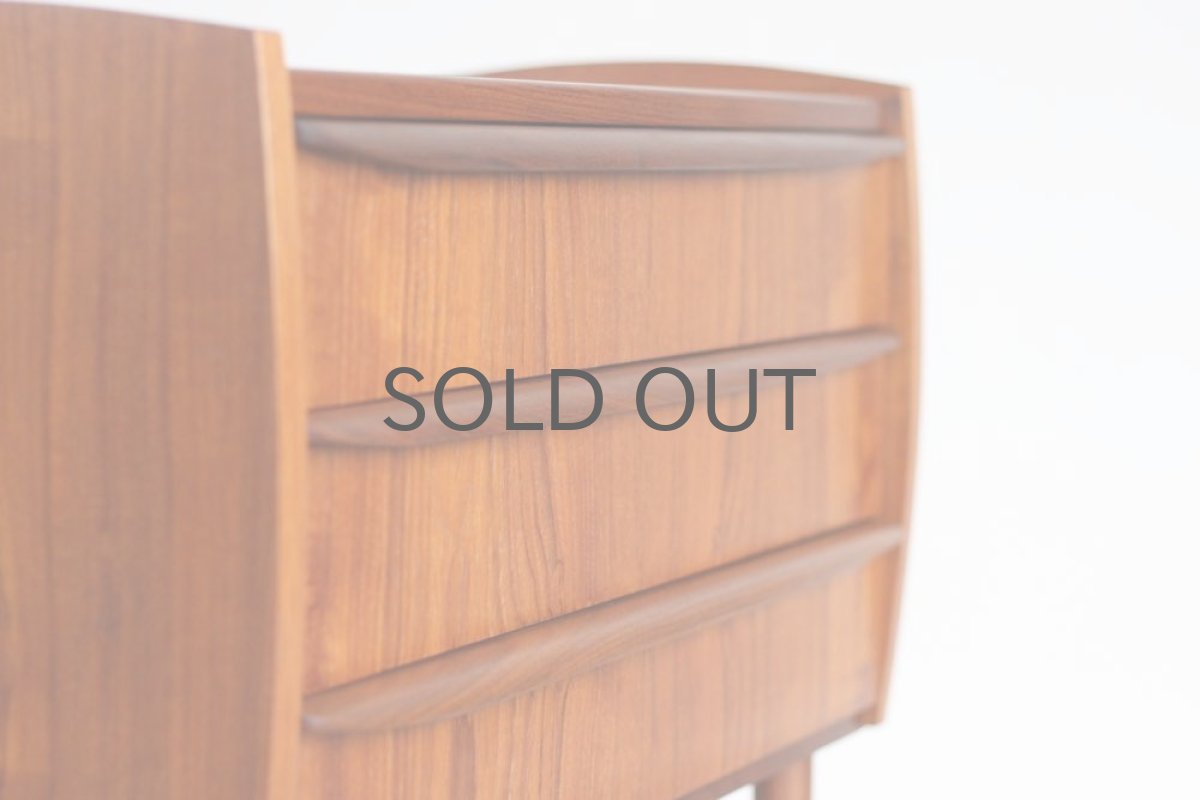 画像3: 北欧ビンテージ家具/デンマーク製/チェスト/チーク３段  (3)