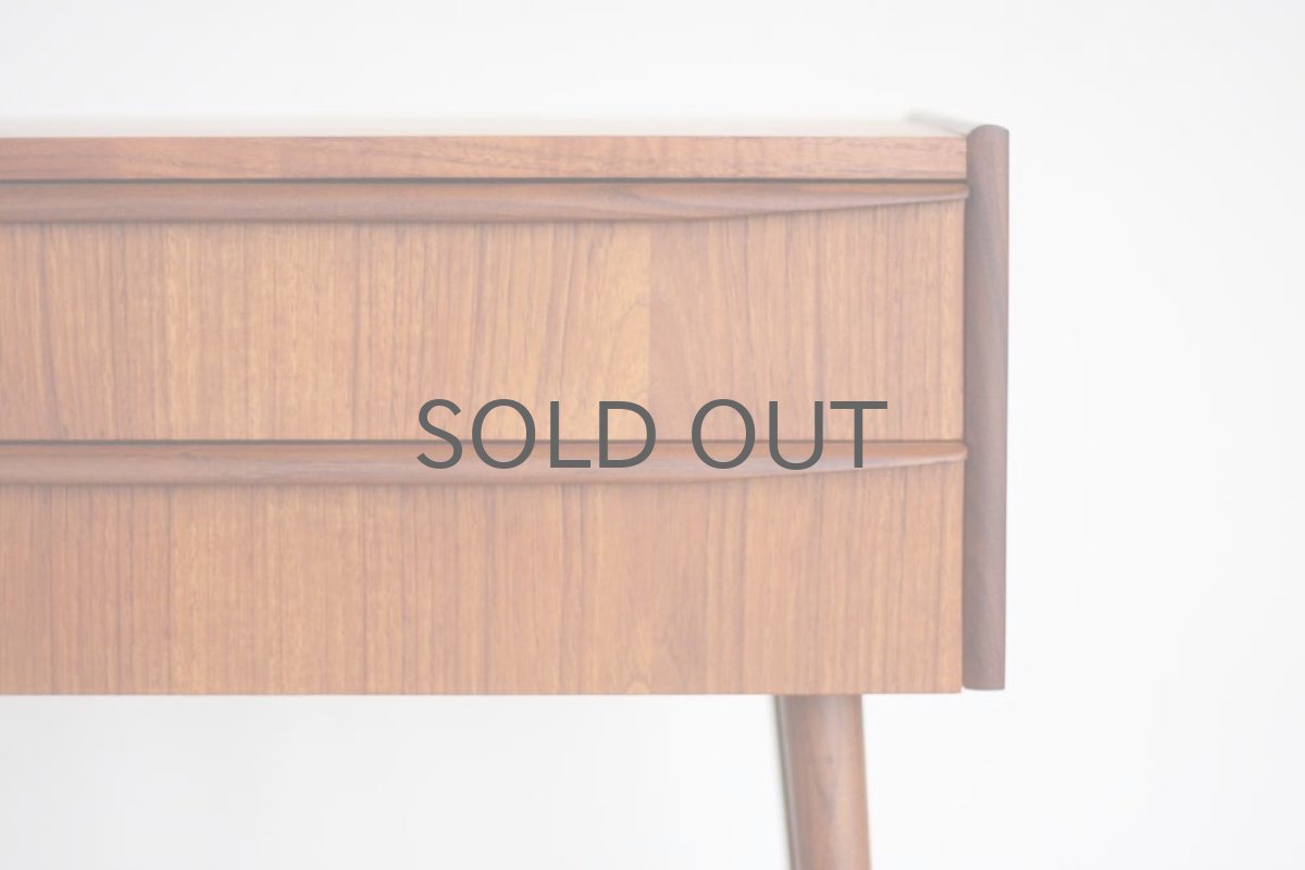 画像5: 北欧ビンテージ家具/デンマーク製/チェスト/チーク2段  (5)