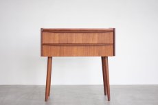 画像3: 北欧ビンテージ家具/デンマーク製/チェスト/チーク2段  (3)