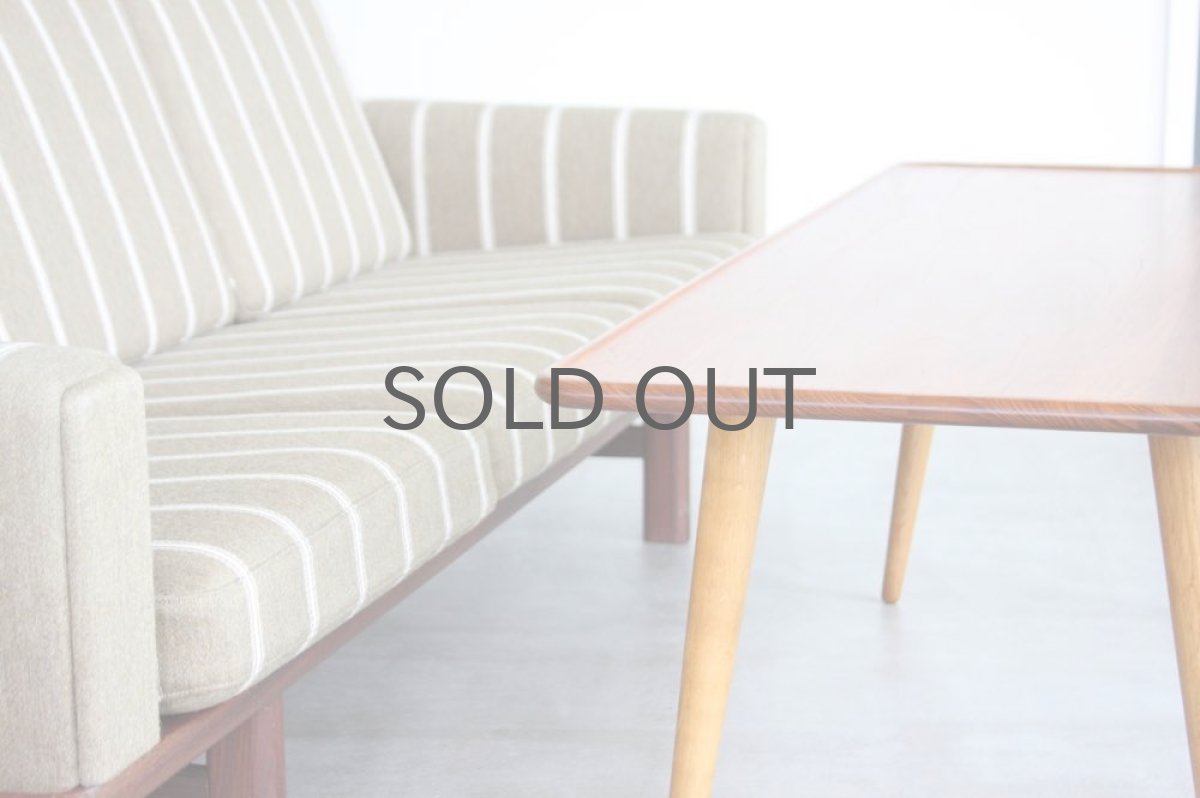 画像3: 北欧ビンテージ家具/デンマーク製/ウエグナー/チーク×オーク/コーヒーテーブル/AT11 (3)