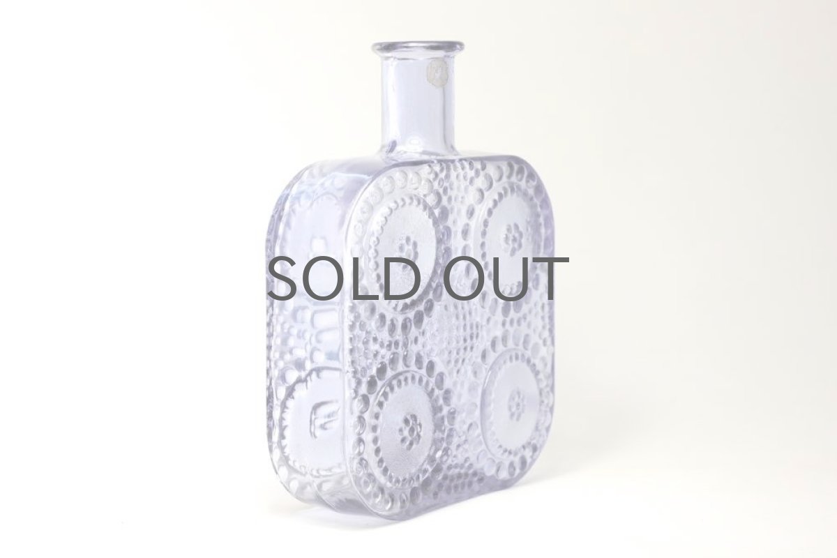 画像2: Riihimaen Lasi/Grapponia/ナニー・スティル グラッポニア/ボトル/ライトラベンダー (2)