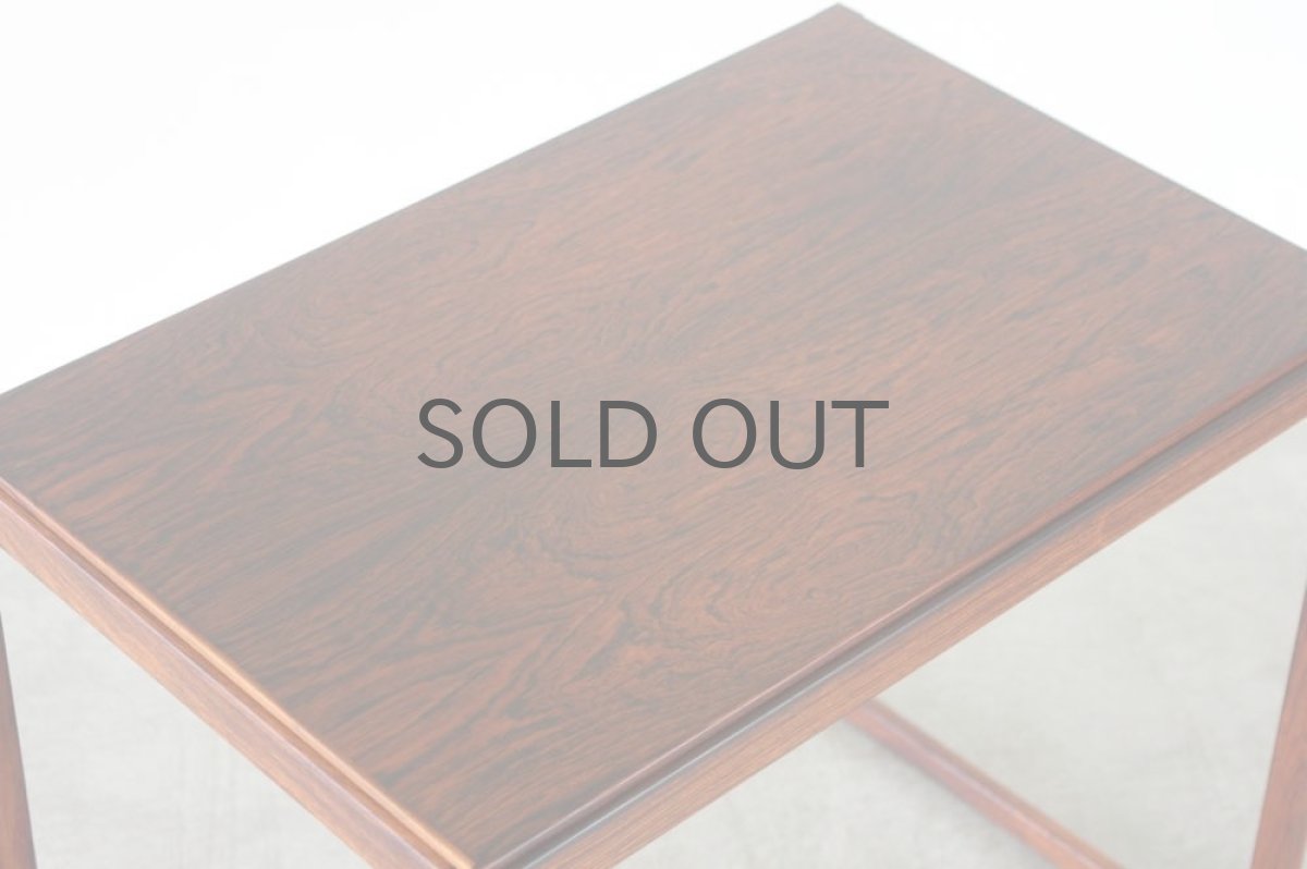 画像3: 北欧ビンテージ家具/ローズウッド/サイドテーブル  (3)