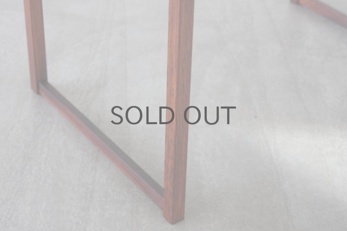 画像4: 北欧ビンテージ家具/ローズウッド/サイドテーブル  (4)