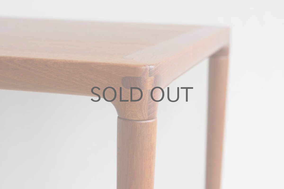 画像2: 北欧ビンテージ家具/チーク/サイドテーブル  (2)