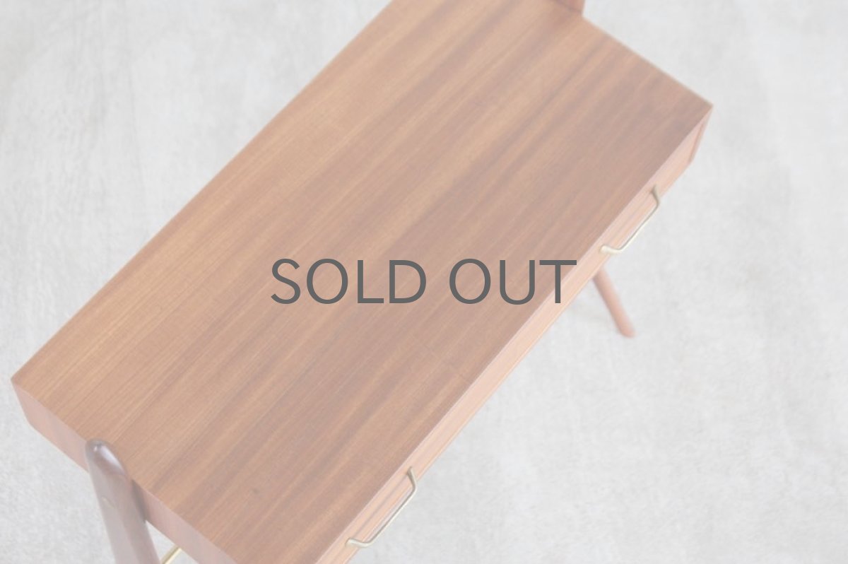 画像7: ビンテージ北欧家具/スウェーデン/マホガニー/ベッドサイドテーブル (7)