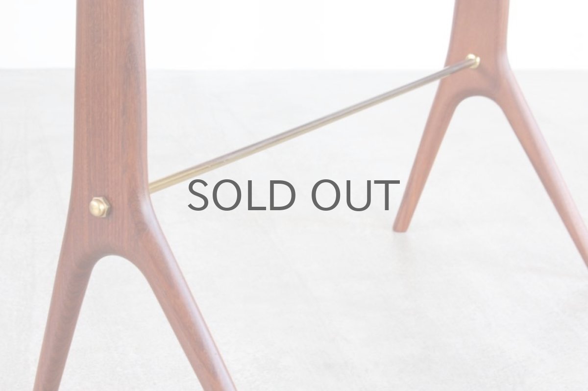 画像6: ビンテージ北欧家具/スウェーデン/マホガニー/ベッドサイドテーブル (6)