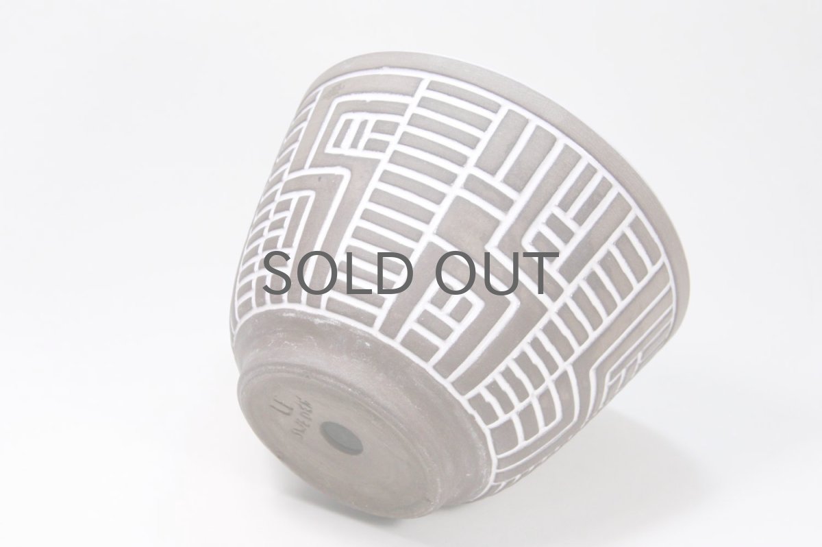 画像4: 北欧ガーデニンググッツ/ビンテージ/Upsala Ekeby/ウプサラエクビィ/植物ポット/鉢/Lサイズ (4)