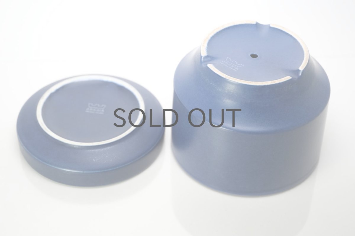 画像4: ビンテージ北欧/ARABIA/アラビア/Richard Lindh/ブルー/Mサイズ (4)