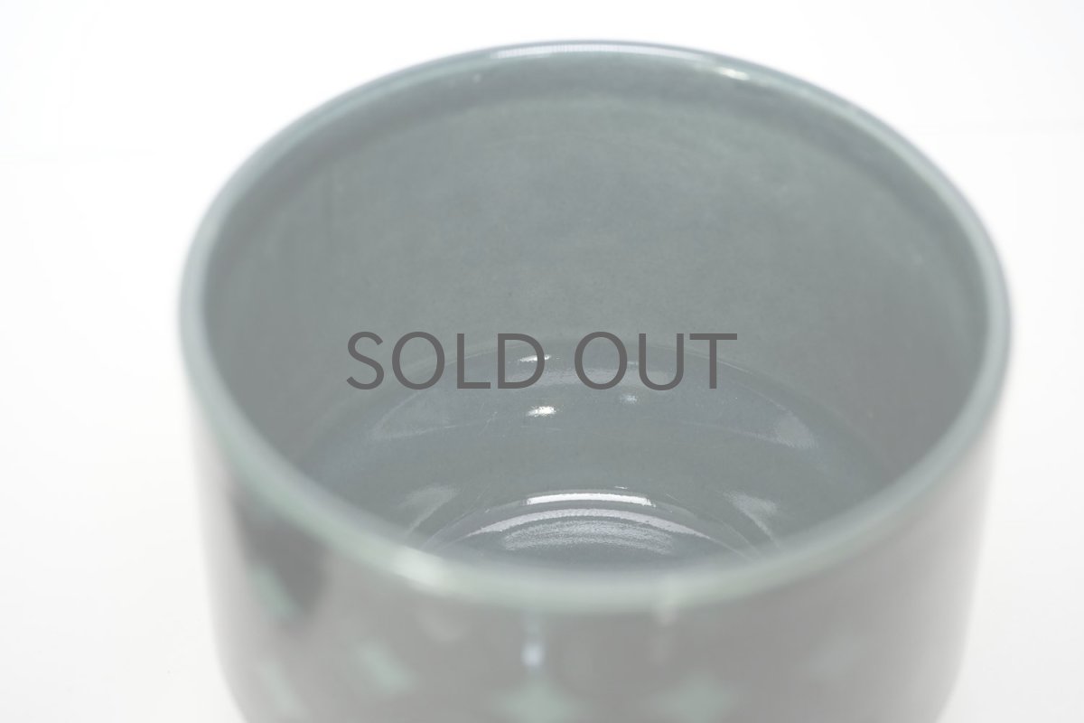 画像2: ビンテージ北欧/ARABIA/アラビア/ Gunvor Olin-Gronqvist/Richard Lindh/植物ポット/レアカラーブルー/Sサイズ/No.1 (2)