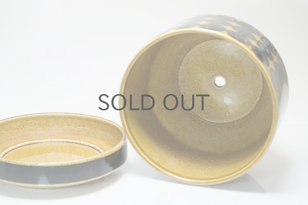 画像3: 北欧ビンテージ雑貨/ARABIA/アラビア/Kera/ Gunvor Olin-Gronqvist/Richard Lindh/植物ポット/Lサイズ/No.1 (3)