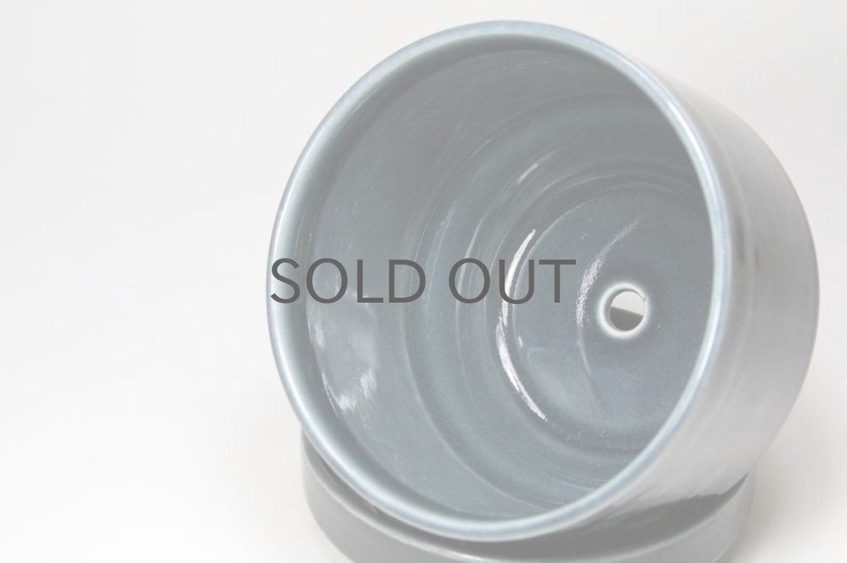 画像4: ビンテージ北欧/ARABIA/アラビア/Kera/Gunvor Olin-Gronqvist/Richard Lindh/植物ポット/レアカラーブルーNo.1 (4)