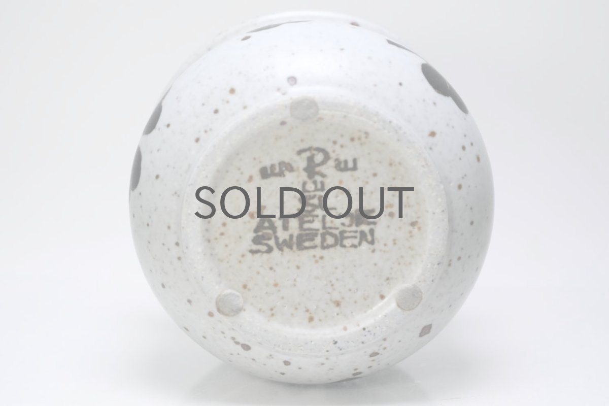 画像4: ビンテージ北欧/Rorstrand/ロールストランド/Sylvia Leuchovius/シルヴィア・レウショブス/植物ポットカバー/クローバー/No.2 (4)