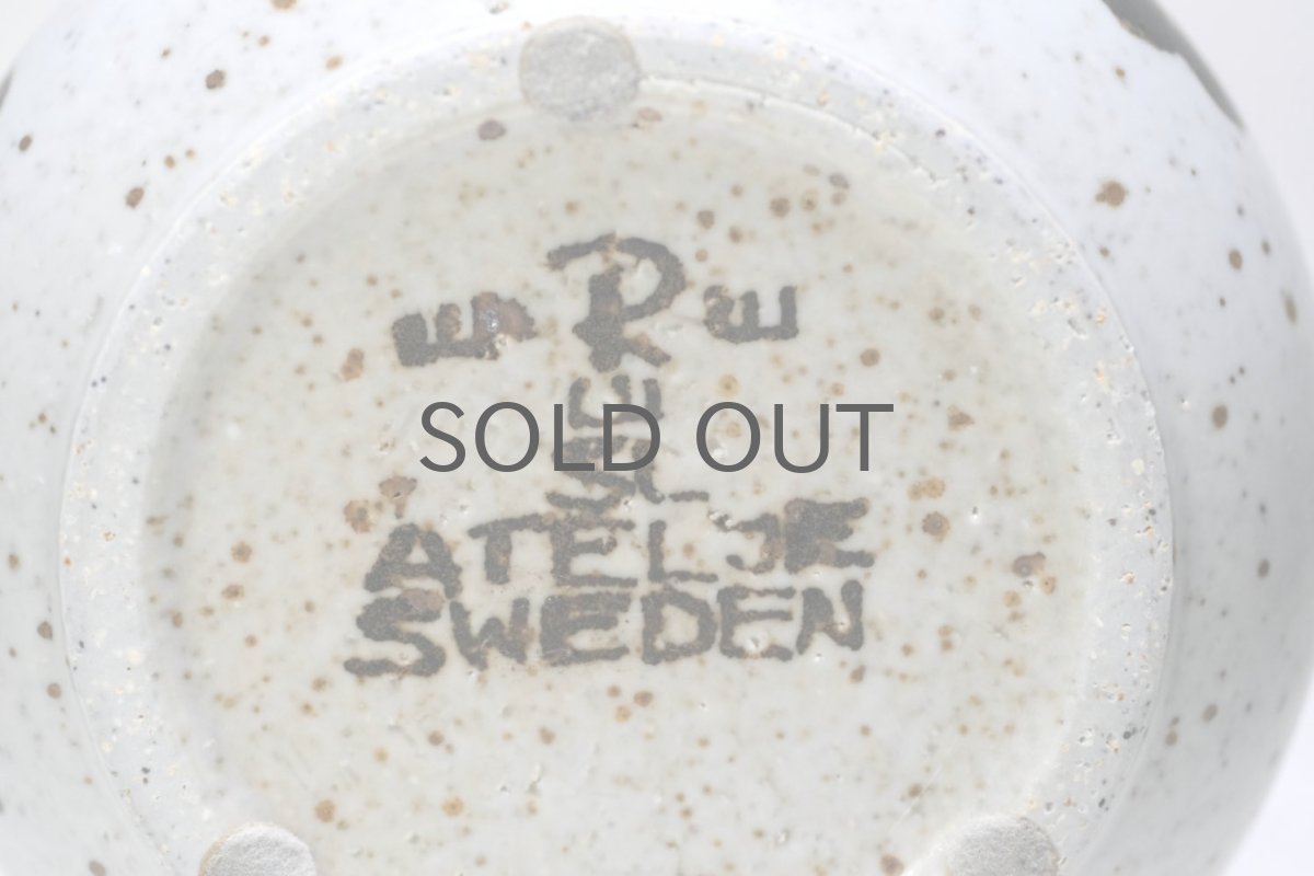 画像5: ビンテージ北欧/Rorstrand/ロールストランド/Sylvia Leuchovius/シルヴィア・レウショブス/植物ポットカバー/クローバー/No.2 (5)