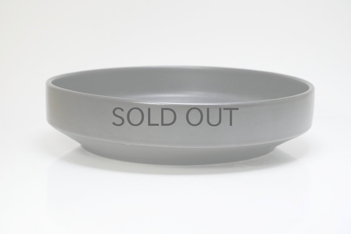 画像8: ビンテージ北欧/ARABIA/アラビア/Richard Lindh/植物ポット/鉢＋受け皿/ブラック/レア横長L/No.3 (8)