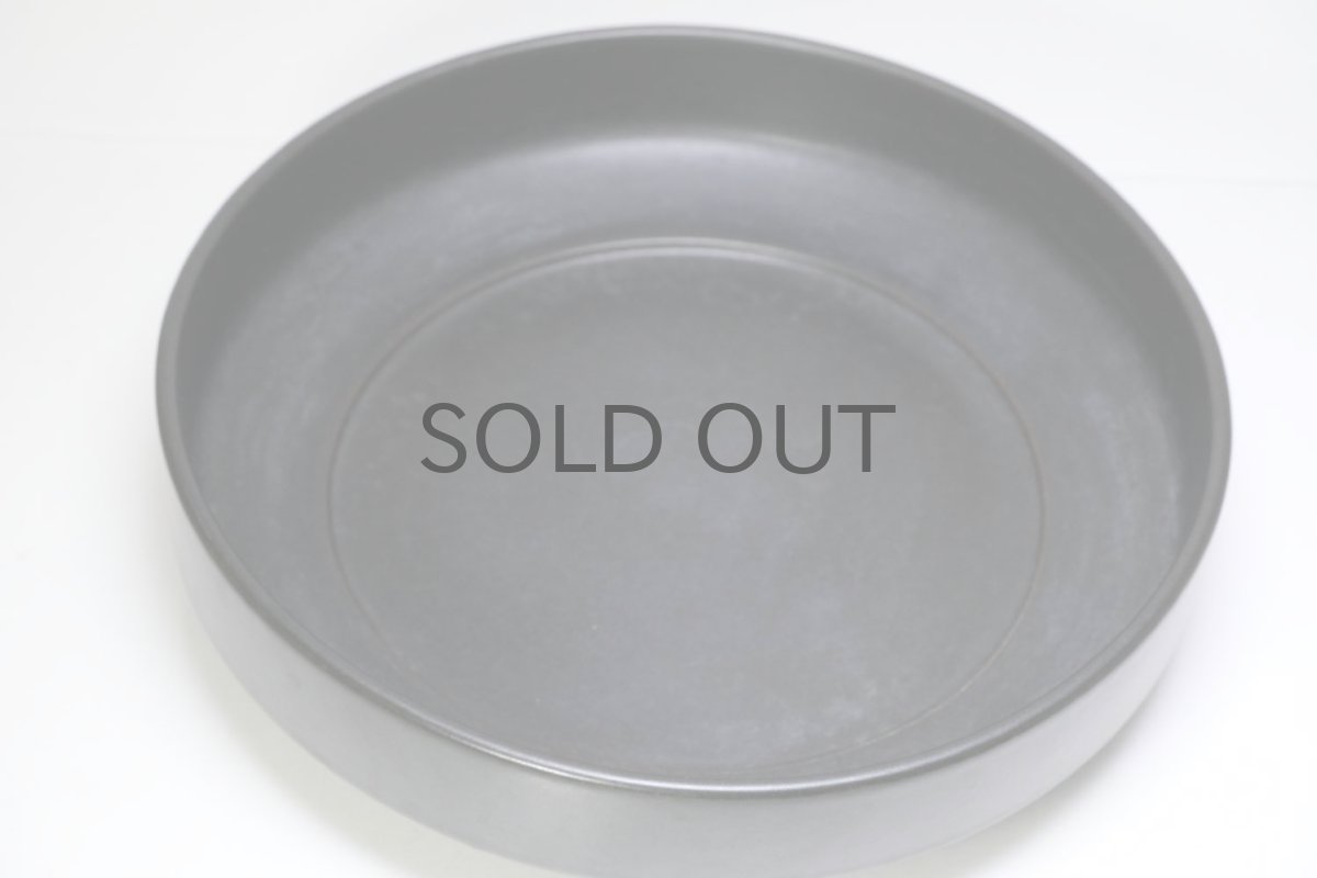 画像9: ビンテージ北欧/ARABIA/アラビア/Richard Lindh/植物ポット/鉢＋受け皿/ブラック/レア横長L/No.3 (9)