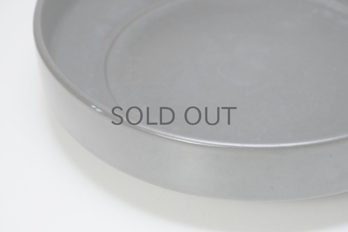 画像10: ビンテージ北欧/ARABIA/アラビア/Richard Lindh/植物ポット/鉢＋受け皿/ブラック/レア横長L/No.3 (10)