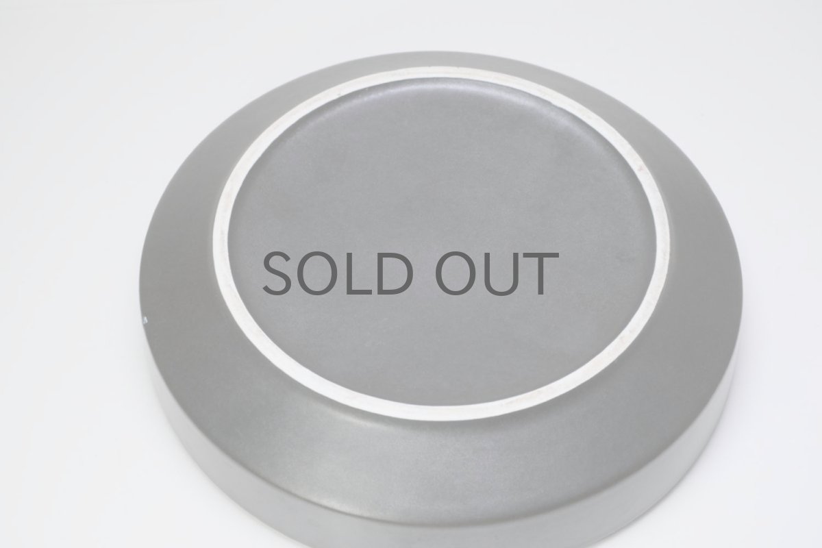 画像11: ビンテージ北欧/ARABIA/アラビア/Richard Lindh/植物ポット/鉢＋受け皿/ブラック/レア横長L/No.3 (11)