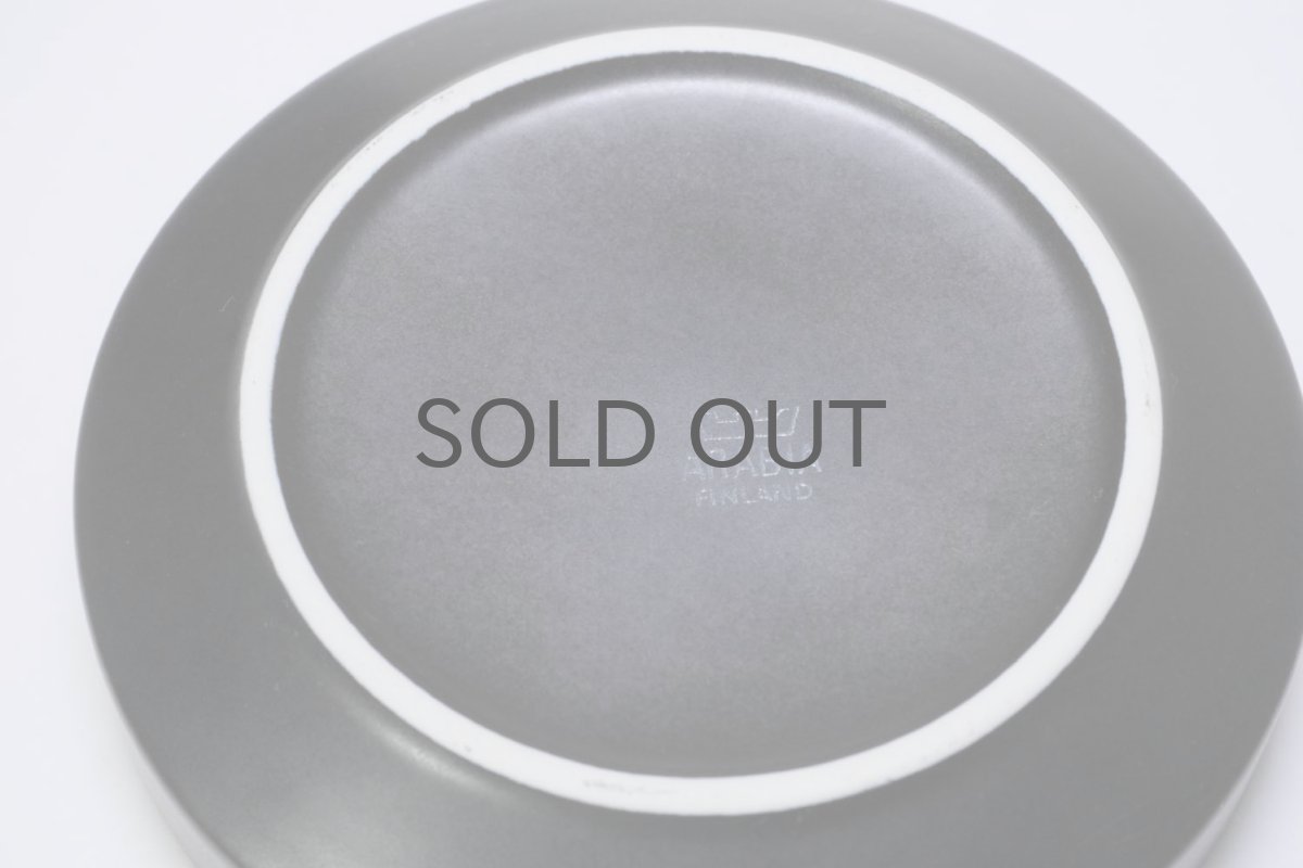 画像8: ビンテージ北欧/ARABIA/アラビア/Richard Lindh/植物ポット/鉢＋受け皿/ブラック/Lサイズ/No.1 (8)