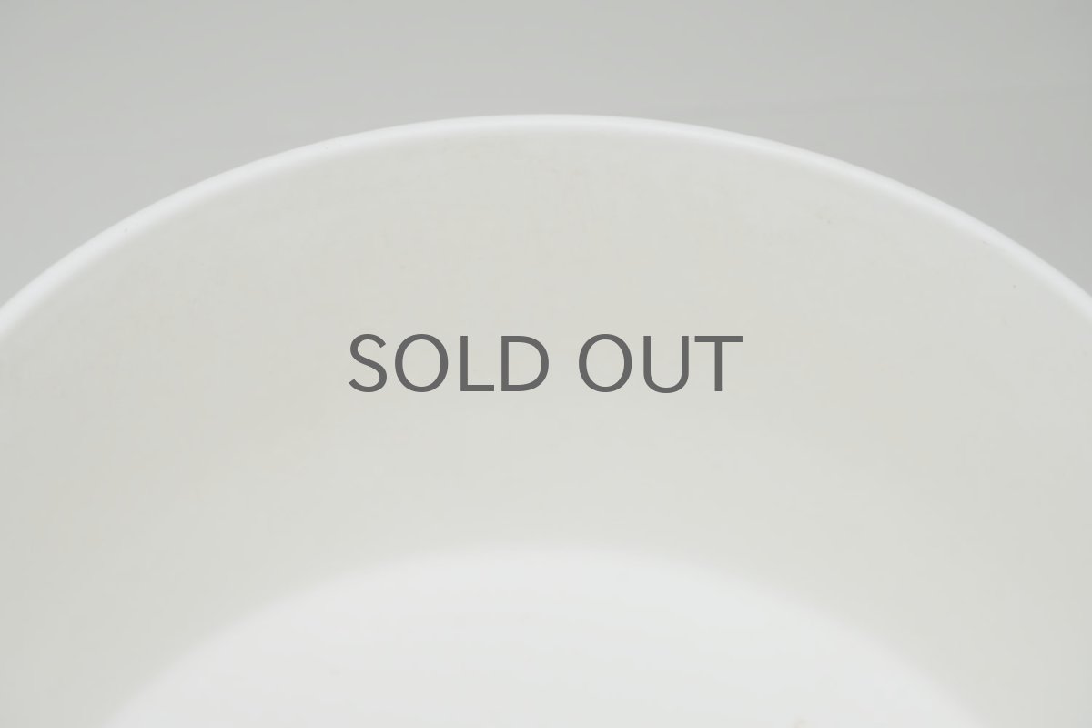 画像3: ビンテージ北欧/ARABIA/アラビア/Richard Lindh/植物ポット/鉢＋受け皿/ホワイト/超特大サイズ (3)