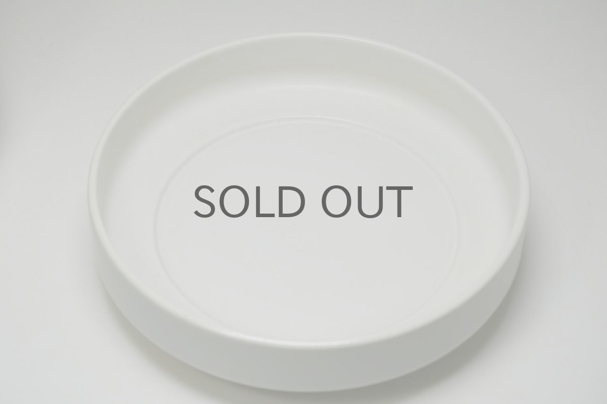 画像5: ビンテージ北欧/ARABIA/アラビア/Richard Lindh/植物ポット/鉢＋受け皿/ホワイト/超特大サイズ (5)