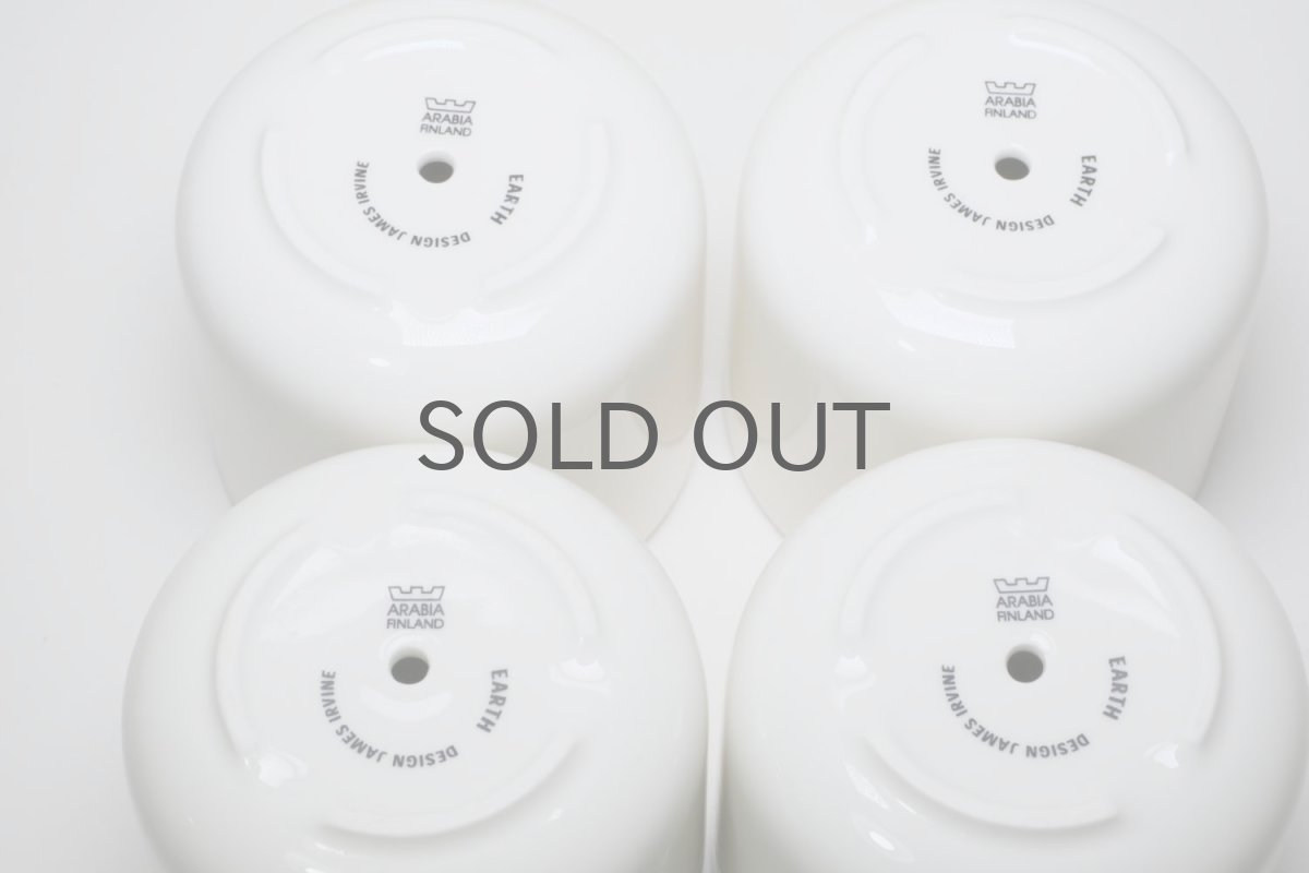 画像4: ビンテージ北欧/ARABIA/アラビア/EARTH/フラワーポット４連/James Irvine/植物ポット (4)