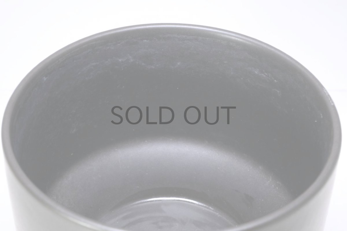 画像2: ビンテージ北欧/ARABIA/アラビア/Richard Lindh/植物ポット/鉢+受け皿/ブラック/Mサイズ/No.2 (2)