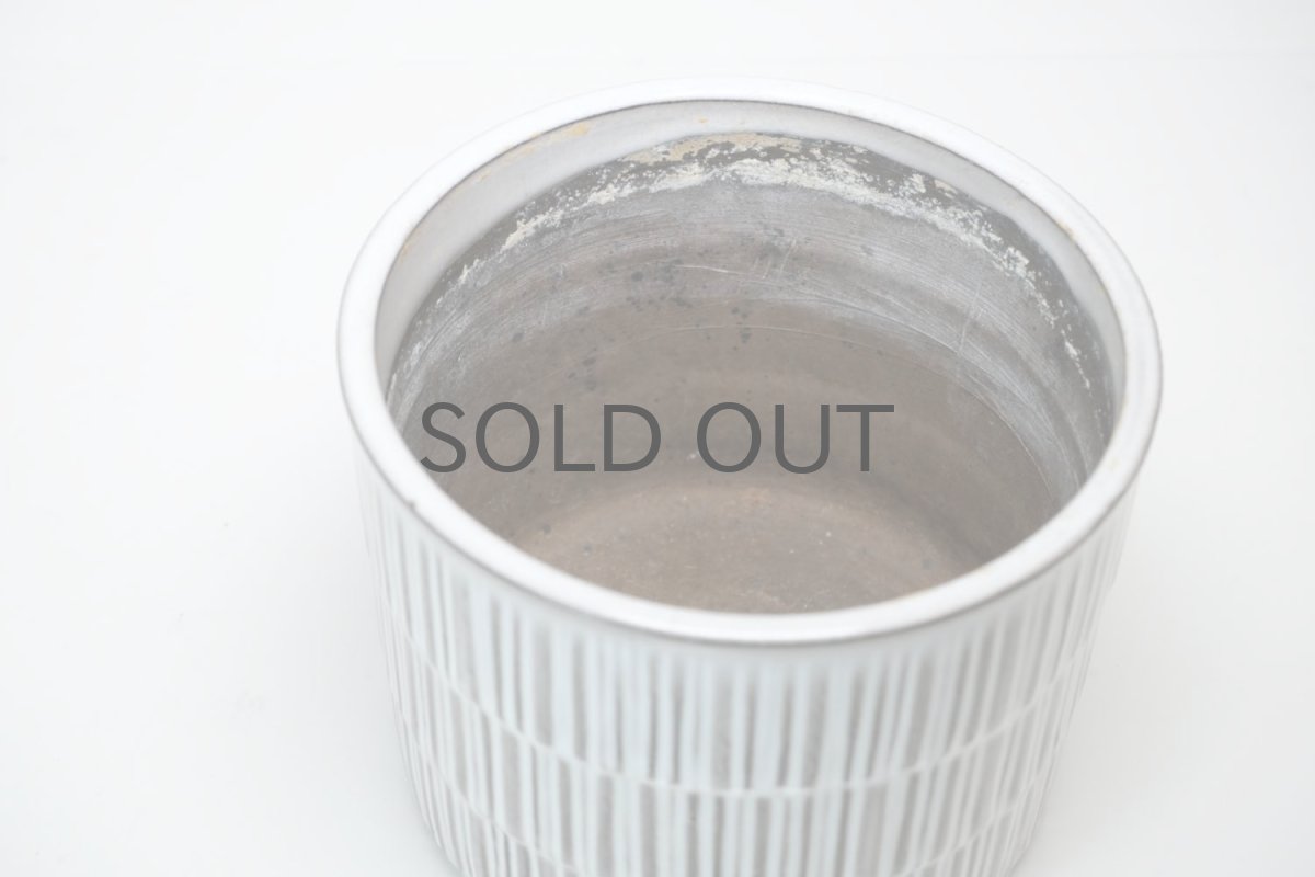 画像2: 北欧ガーデニンググッツ/ビンテージ/Upsala Ekeby/ウプサラエクビィ/植物ポット/鉢/ストライプ (2)