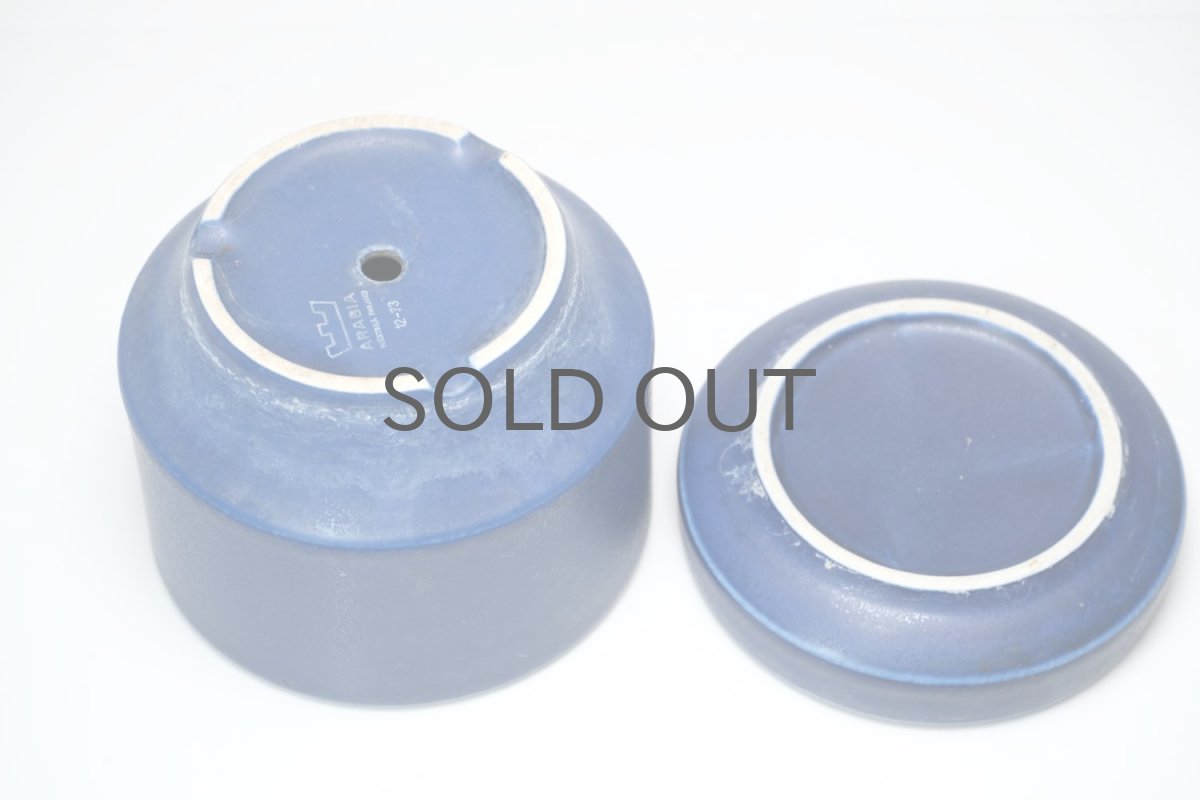 画像4: ビンテージ北欧/ARABIA/アラビア/Richard Lindh/ブルー/貴重 (4)