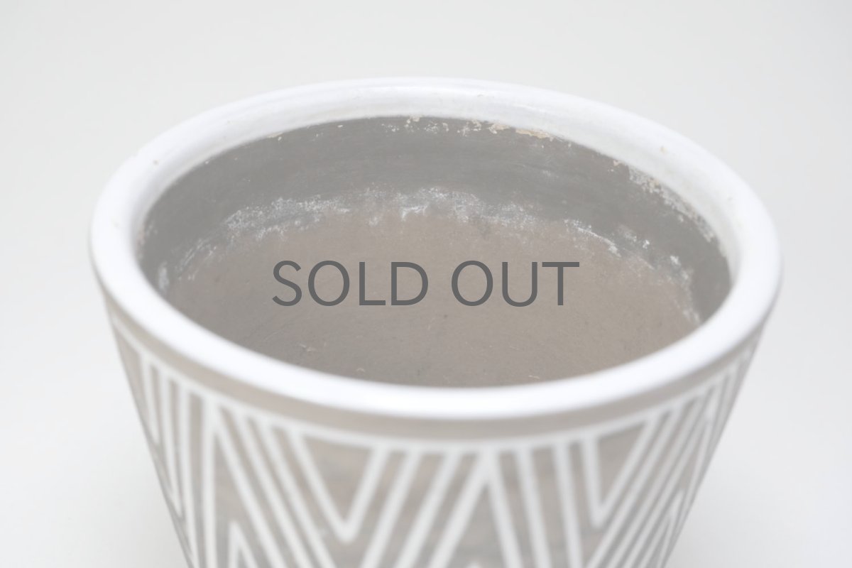 画像3: 北欧ガーデニンググッツ/ビンテージ/Upsala Ekeby/ウプサラエクビィ/Risto/植物ポット/鉢/H8.5cm/No.1 (3)