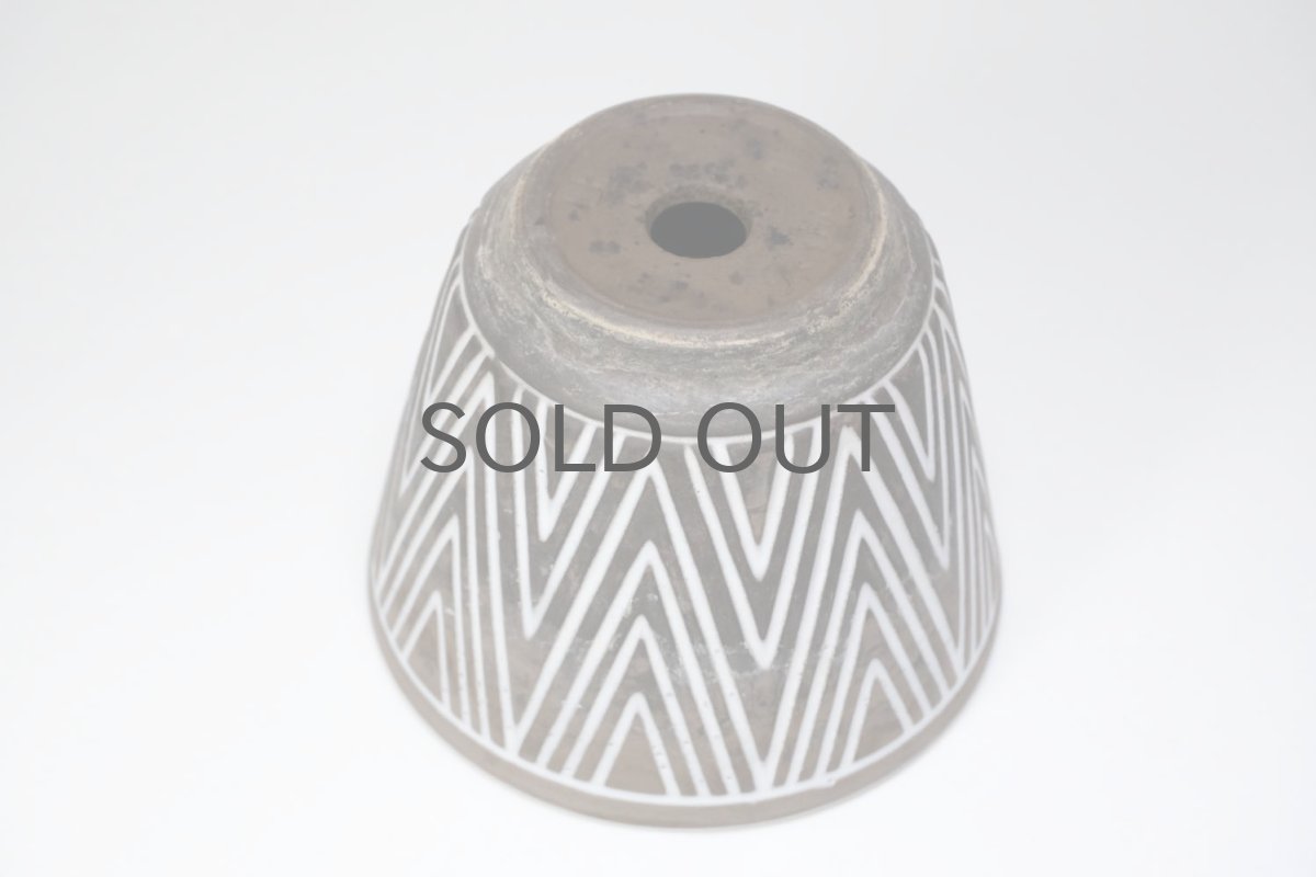 画像4: 北欧ガーデニンググッツ/ビンテージ/Upsala Ekeby/ウプサラエクビィ/Risto/植物ポット/鉢/H8.5cm/No.1 (4)