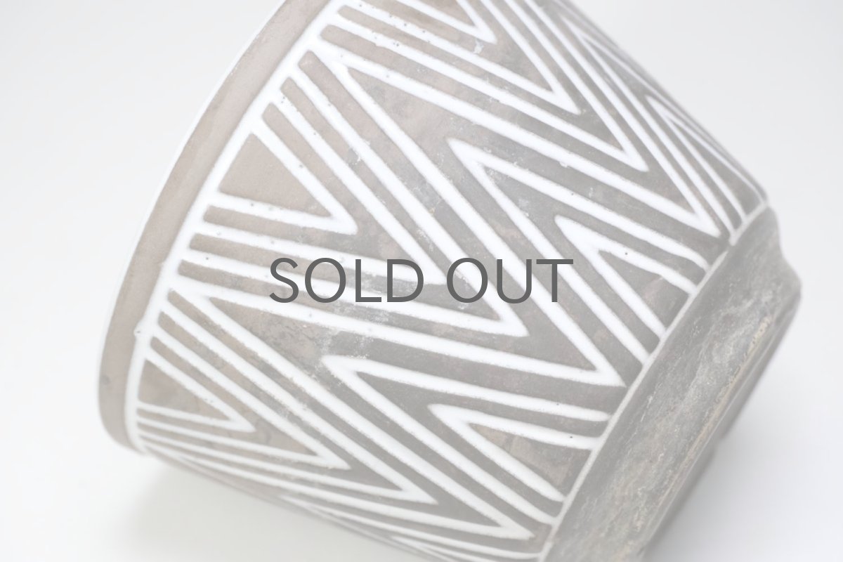 画像2: 北欧ガーデニンググッツ/ビンテージ/Upsala Ekeby/ウプサラエクビィ/Risto/植物ポット/鉢/H8.5cm/No.1 (2)