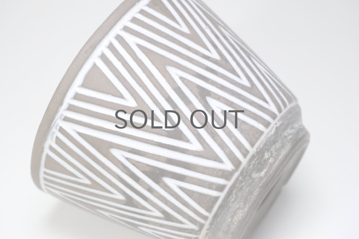 画像2: 北欧ガーデニンググッツ/ビンテージ/Upsala Ekeby/ウプサラエクビィ/Risto/植物ポット/鉢/H8.5cm/No.2 (2)