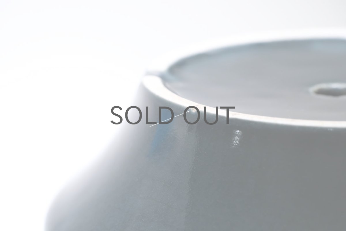 画像6: ビンテージ北欧/ARABIA/アラビア/Kera/ケラ/Gunvor Olin-Gronqvist/Richard Lindh/植物ポット/Lサイズ/レアカラーブルー (6)